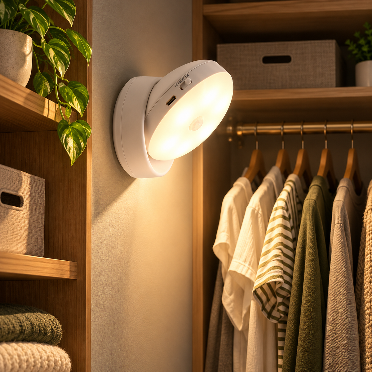 360° Motion Sensor LED Light – Adjustable & Automatic Lighting