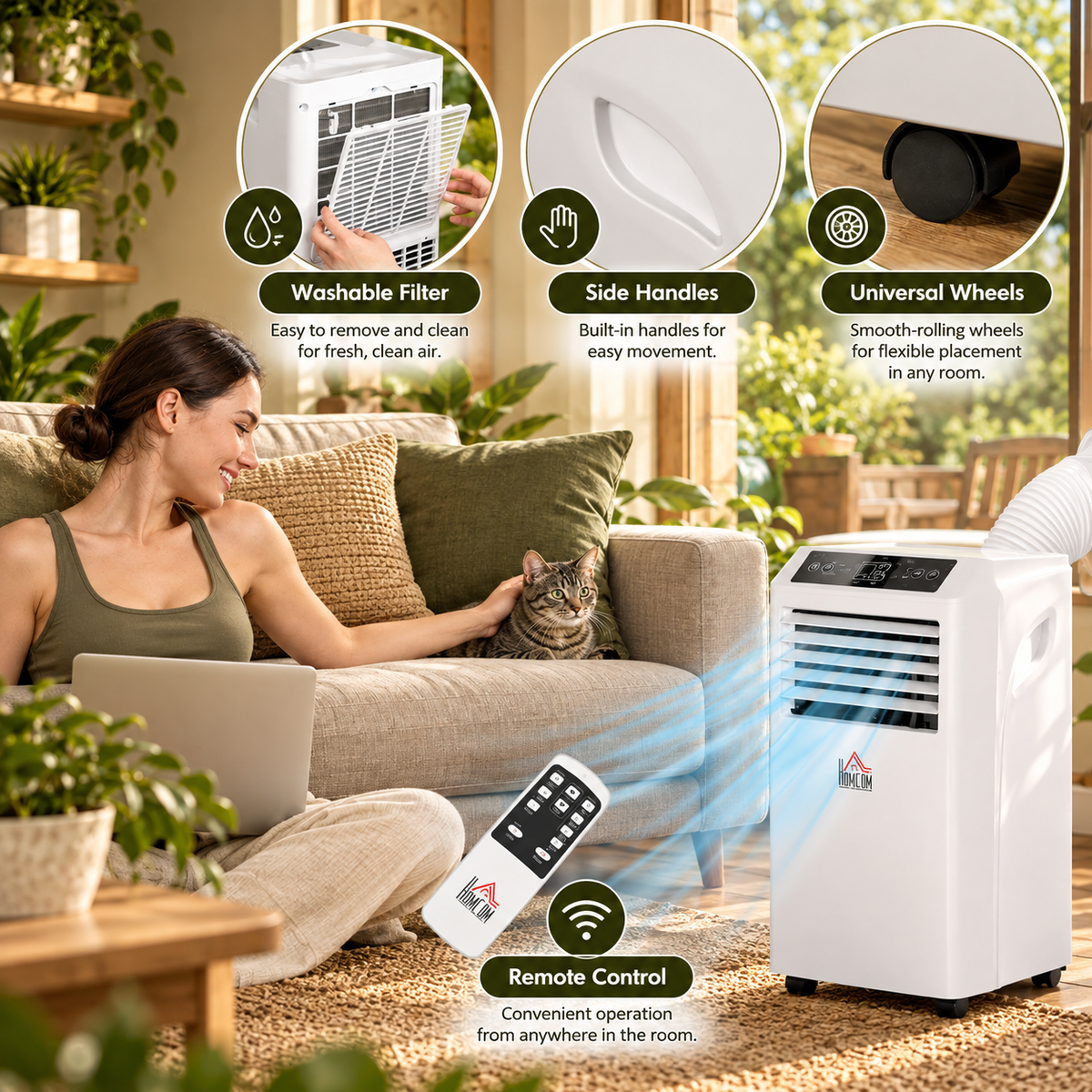 Portable Air Conditioner – Compact Personal Cooling Unit
