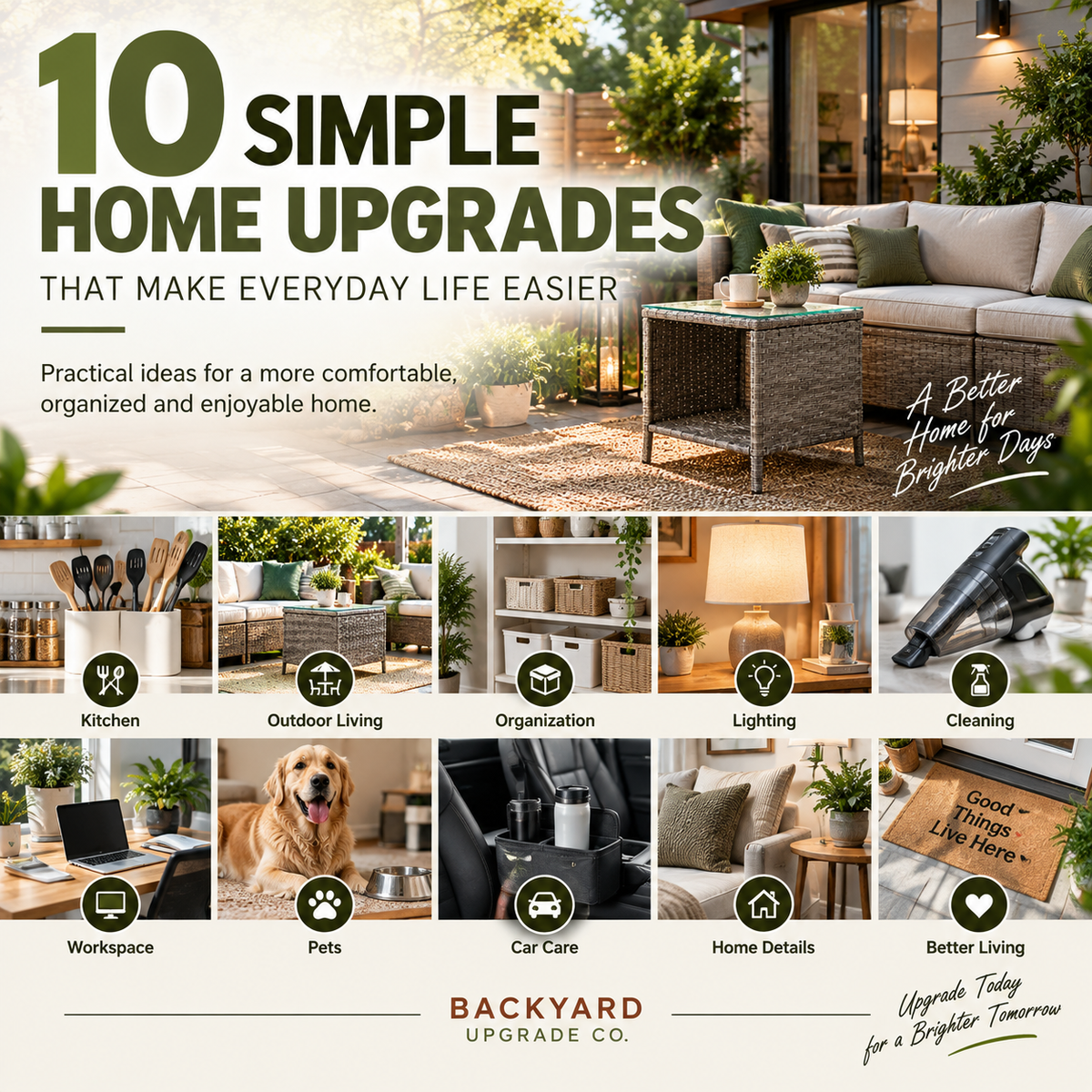 10 Simple Home Upgrades That Make Everyday Life Easier