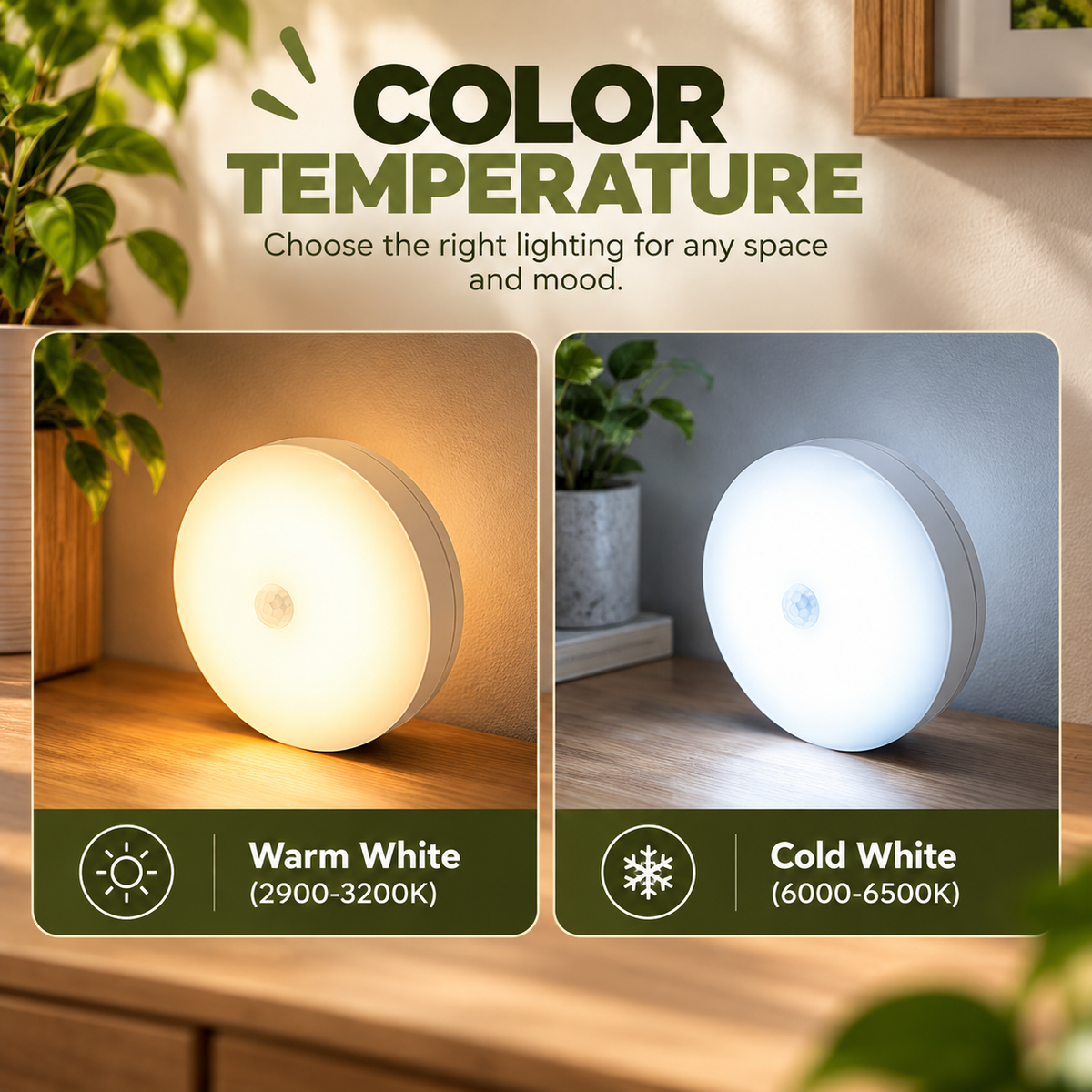 360° Motion Sensor LED Light – Adjustable & Automatic Lighting