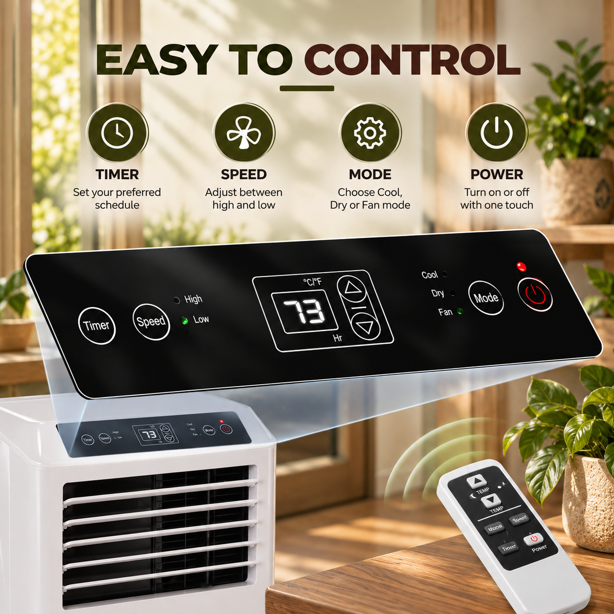 Portable Air Conditioner – Compact Personal Cooling Unit
